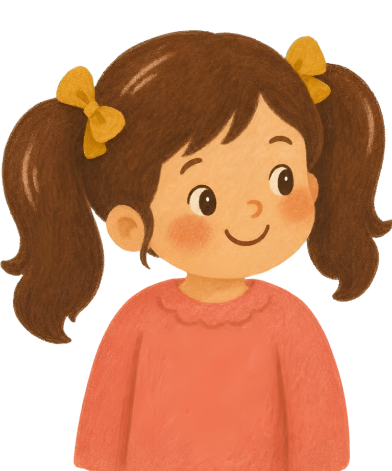 Kita Girl Dark Hair